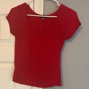 Red Crop Top